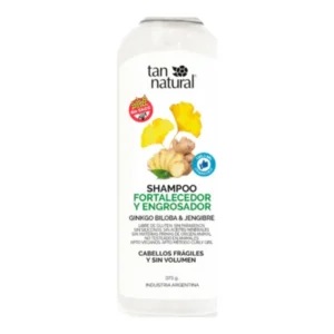 Tan Natural Shampoo Fortalecedor y Engrosador 375 ml