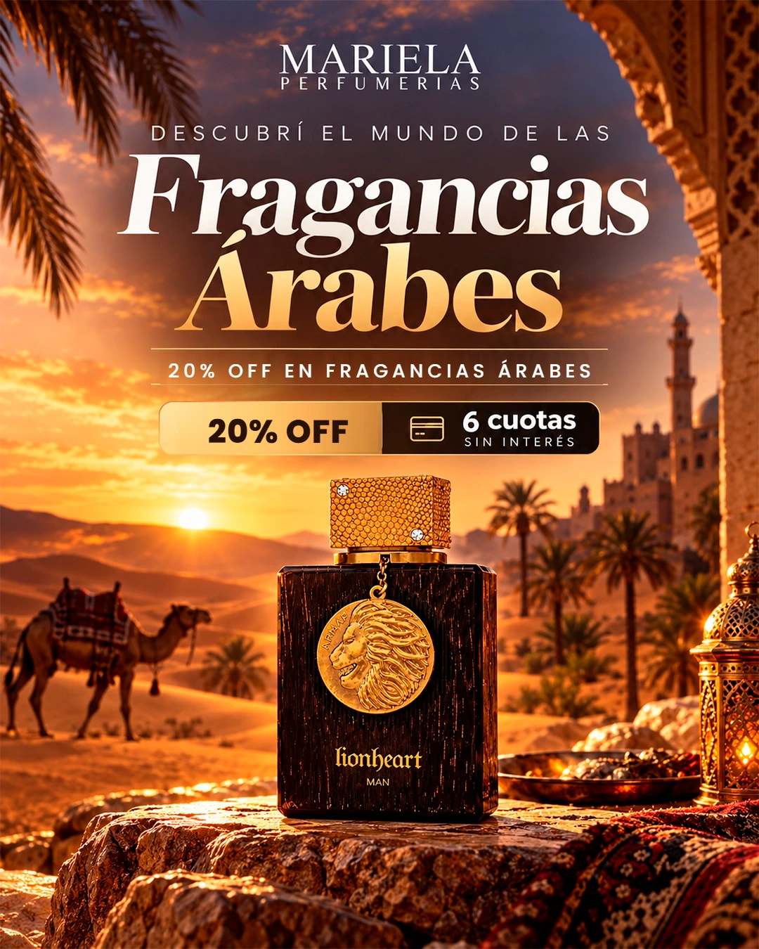 Fragancias Árabes 20% OFF